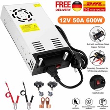 600W Upgrade Trafo DC 12V 50A-Netzteil Transformator Schalternetzteil 220V AC-DC