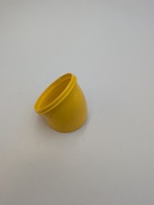 1x Lego Duplo Kugelbahn Röhre gelb Rutsche Rohr Kurve Bogen Ecke 4114707 31195