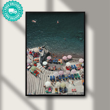 Slim Aarons Positano Beach