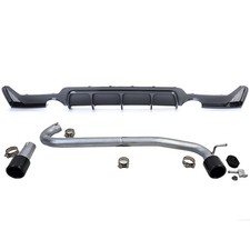 Heckdiffusor Carbon + Endrohr