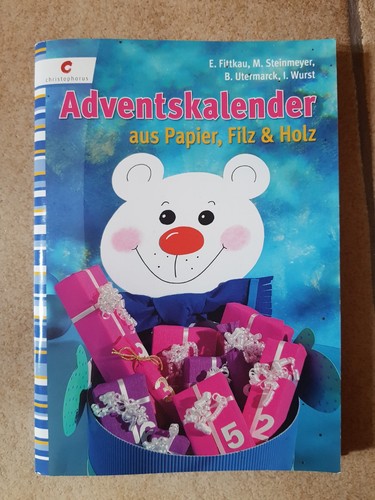Bastelheft adventskalender - bastelheft, "adventskalender