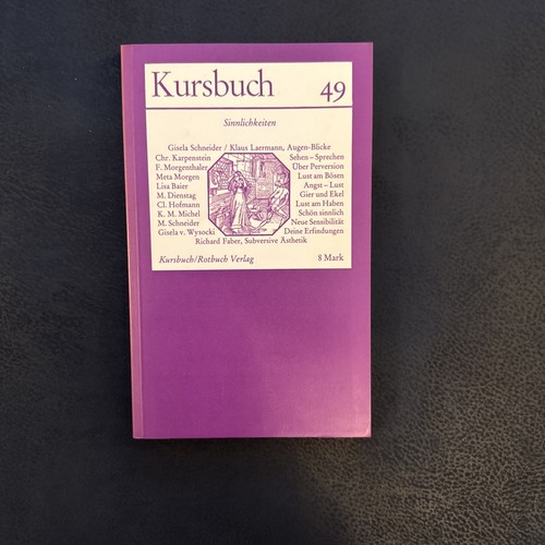Kursbuch sinnlichkeiten - kursbuch, sinnlichkeiten.