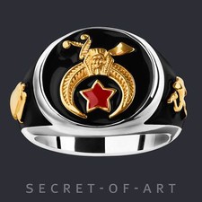 Shriner Ring Freimaurer