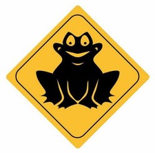 Aufkleber sticker achtung - sticker,