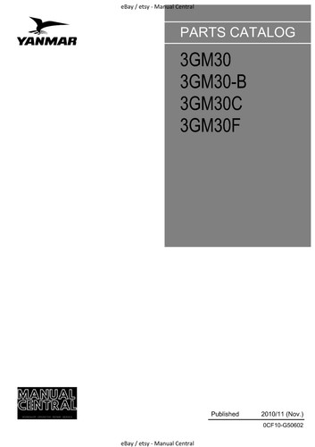 Yanmar 3gm30 3gm30c - yanmar, 3gm30-b