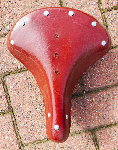 Fahrradsattel braun kunststoff - braun,