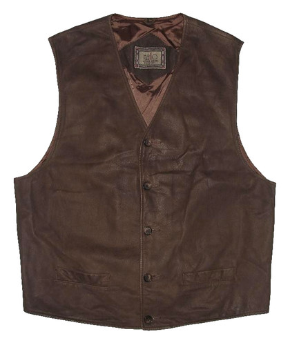 Itallo herren lederweste - /,