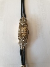 Top Art Deco Damenarmbanduhr