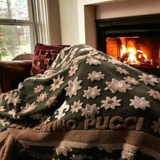 Hochwertige Schurwolldecke