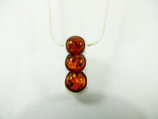 Bernstein Anhänger Silber 925