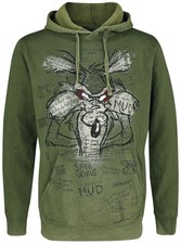 Looney Tunes Kapuzenpullover Herren Wile E. Coyote - Genius grün