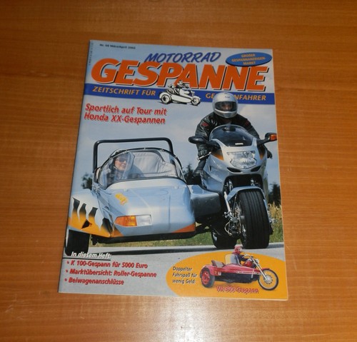 Motorrad gespanne märz april - motorrad, märz/april