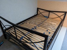 Verkaufe Metallbett mit