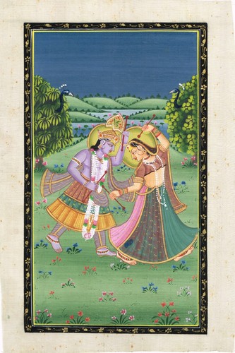 Radha krishna gemälde von - radha,