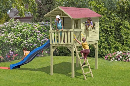 Stelzenhaus kinderspielhaus - stelzenhaus,
