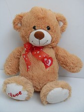 BÄR Teddybär Kuscheltier Stofftier Plüschtier „LOVE“ 35 cm Marke Morgenrot