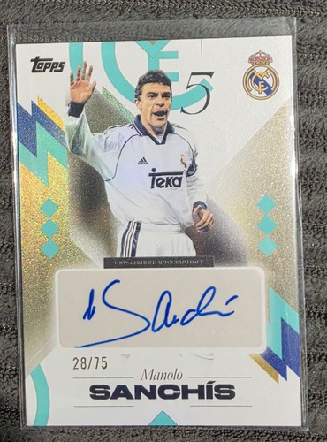 Manolo sanchis topps los - manolo,