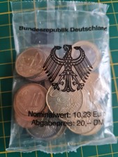 Euro Münzen Deutschland Original Starterset 2001 F Erstausgabe BRD gestempelt