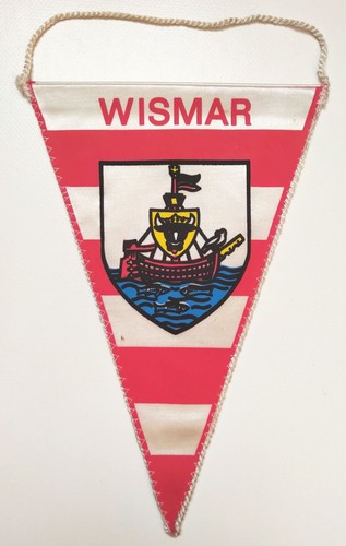 Ddr wimpel hansestadt - hansestadt, wismar