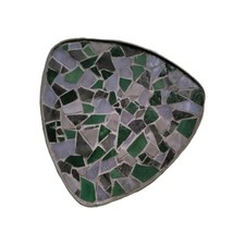 50er 60er Jahre Blumenhocker Tisch Mosaik Dreibein Beistelltisch mid century 50s