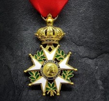 Medaille Ehrenzeichen Kreuz  Orden der Ehrenlegion Ritterkreutz Frankreich