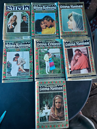 Silvia romanhefte konvolut - romanhefte, 7x