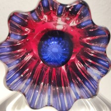 Grosse 2,2 kg Rippen Vase