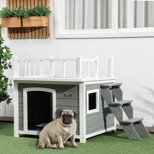 PawHut Hundehütte Hundehaus