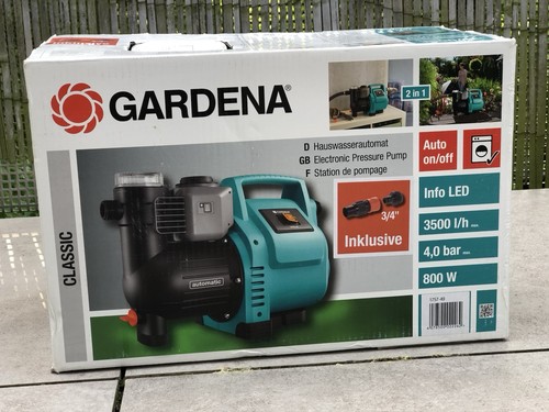 Gardena hauswasserwerk pumpe - gardena,