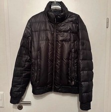 Versace Winterjacke Gr. 52 (L) schwarz Herren Daunenjacke