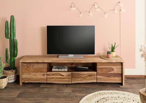 Board sheesham 200x45x50 - tv-board,