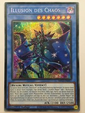 Illusion des Chaos 1. Auflage Neu Secret Rare Yugioh deutsch Dunkler Magier Deck
