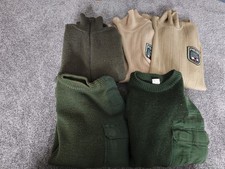 5x Polizei Wolle Pullover Strickjacke Sachsen-Anhalt Einsatzkleidung -54 XL-XXL
