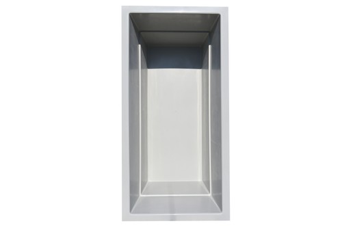Gfk rechteckbecken 240 - gfk, (grau)