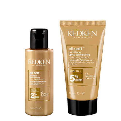 Redken all soft shampoo 75ml - 75ml, +