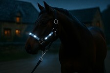 Stallhalfter Sicherheitshalfter Weidehalfter Reflexhalfter Kieffer Led-Halfter