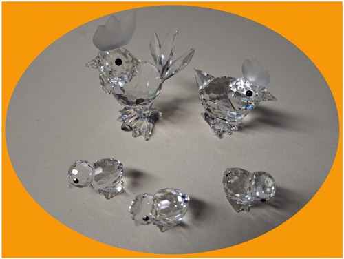 Swarovski hahn 5cm - swarovski, 5cm,