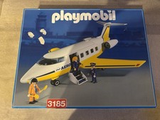 Playmobil Flugzeug (Set 3185) mit Karton