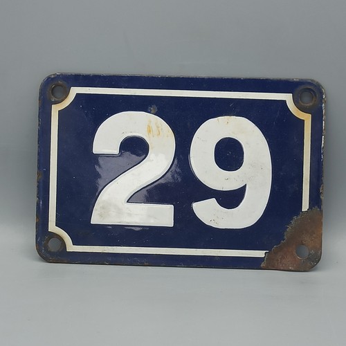 Altes emailleschild 15x10cm - emailleschild,