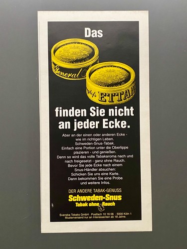Schweden snus tabak ohne - schweden,