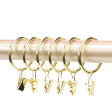 50 Stück Gardinenringe mit