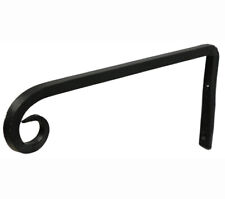 Wandhaken Blumenampelhalter Haken Schmiedeeisen Shabby Chic Landhaus schwarz