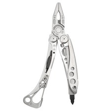Leatherman® Skeletool® Multi-Tool Karabiner Silber Messer Zange Outdoor Camping