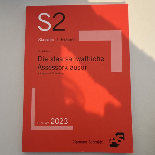 Alpmann schmidt skripten 2 - alpmann, s2