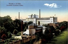 Ak Nowa Sól Neusalz an der Oder Schlesien, Zwirnfabrik Gruschwitz... - 4668738