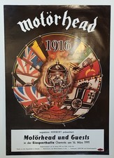 Motörhead + Guest 1916 Tour 1991 | Konzertplakat  Poster Plakat