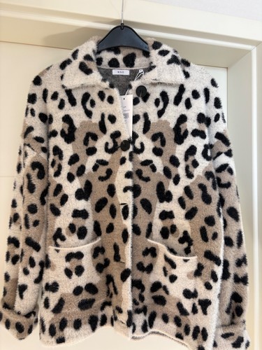 Fell jacke leoprint l - fell-jacke, gr.l