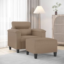 Sessel mit Hocker Sofa