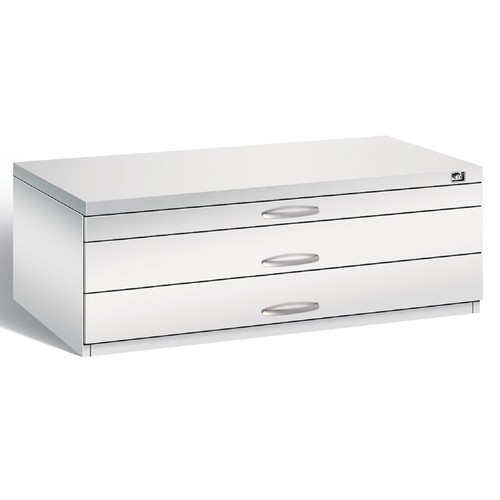 Flachablageschrank mit - , 3