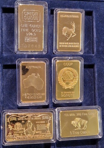 Oz sammler goldbarren - 6,